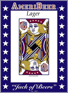 AMERIBEER LAGER JACK OF BEERS trademark