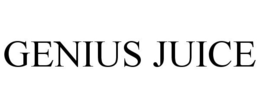 GENIUS JUICE trademark