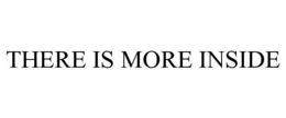 THERE IS MORE INSIDE trademark