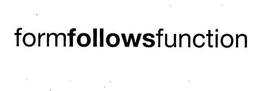 FORMFOLLOWSFUNCTION trademark