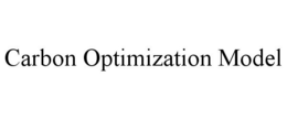CARBON OPTIMIZATION MODEL trademark
