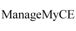MANAGEMYCE trademark