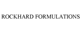 ROCKHARD FORMULATIONS trademark