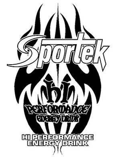 SPORTEK HI PERFORMANCE ENERGY DRINK HI PERFORMANCE ENERGY DRINK trademark