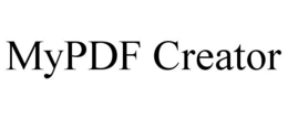MYPDF CREATOR trademark
