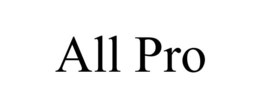 ALL PRO trademark