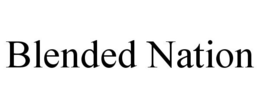 BLENDED NATION trademark