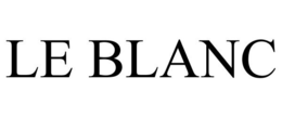 LE BLANC trademark