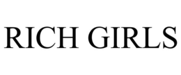 RICH GIRLS trademark