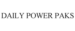 DAILY POWER PAKS trademark