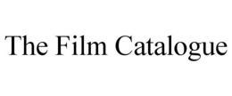THE FILM CATALOGUE trademark