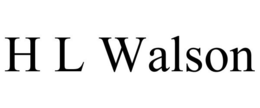 H L WALSON trademark