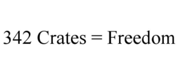 342 CRATES = FREEDOM trademark