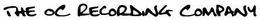 THE OC RECORDING COMPANY trademark