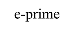 E-PRIME trademark