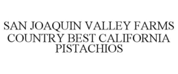 SAN JOAQUIN VALLEY FARMS COUNTRY BEST CALIFORNIA PISTACHIOS trademark