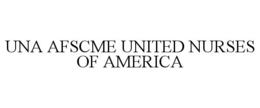 UNA AFSCME UNITED NURSES OF AMERICA trademark