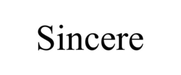 SINCERE trademark
