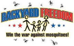 BACKYARD FREEDOM WIN THE WAR AGAINST MOSQUITOES! trademark