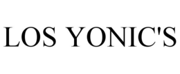 LOS YONIC'S trademark