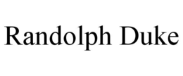 RANDOLPH DUKE trademark