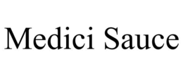 MEDICI SAUCE trademark
