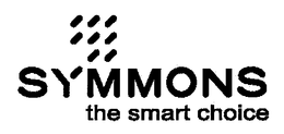SYMMONS THE SMART CHOICE trademark