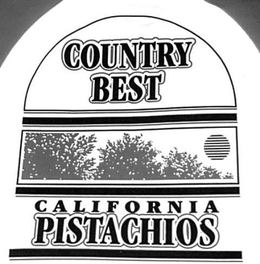 COUNTRY BEST CALIFORNIA PISTACHIOS trademark
