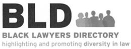 BLD BLACK LAWYERS DIRECTORY HIGHLIGHTING AND PROMOTING DIVERSITY IN LAW trademark