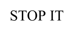 STOP IT trademark