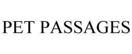 PET PASSAGES trademark