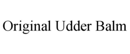 ORIGINAL UDDER BALM trademark