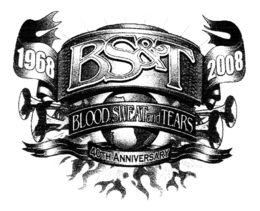 BS&T 1968-2008 BLOOD SWEAT AND TEARS 40TH ANNIVERSARY trademark