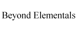 BEYOND ELEMENTALS trademark