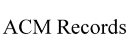 ACM RECORDS trademark
