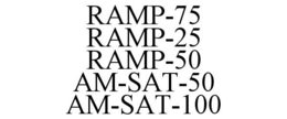 RAMP-75 RAMP-25 RAMP-50 AM-SAT-50 AM-SAT-100 trademark
