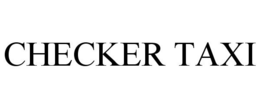 CHECKER TAXI trademark