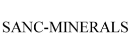 SANC-MINERALS trademark