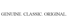 GENUINE. CLASSIC. ORIGINAL. trademark