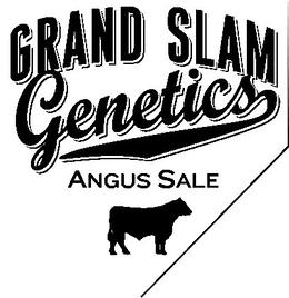 GRAND SLAM GENETICS ANGUS SALE trademark