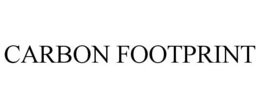CARBON FOOTPRINT trademark