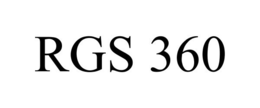 RGS 360 trademark