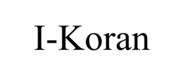 I-KORAN trademark