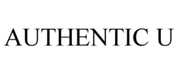 AUTHENTIC U trademark