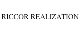 RICCOR REALIZATION trademark