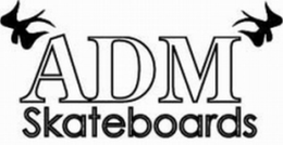 ADM SKATEBOARDS trademark