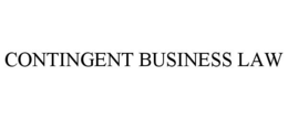 CONTINGENT BUSINESS LAW trademark