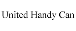 UNITED HANDY CAN trademark