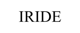 IRIDE trademark