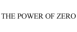 THE POWER OF ZERO trademark